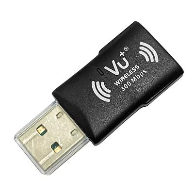 Wlan Stick 300 Mbps VU+ Wireless USB Adapter  incl. WPS Setup WiFi Internet PC - Bild 1 von 2