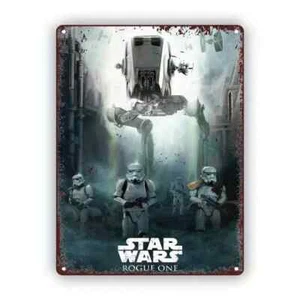 star wars Blechschild Vintage Style für Sammlerzimmer - Bild 1 von 2