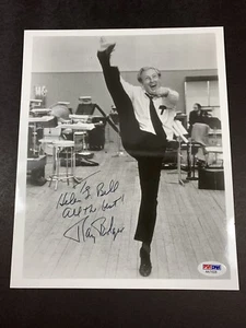 Ray Bolger, Espantapájaros, Mago de Oz Autógrafo 8 X 10 Foto PSA GRADO 9 COMO NUEVO - Imagen 1 de 4