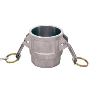 Aluminum Type D Cam and Groove Fitting, 3/4" Female Camlock x 3/4" Female NPT... - Picture 1 of 1