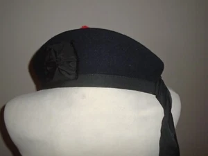 NAVY BLUE GLENGARRY BRITISH ARMY ISSUE SIZE 54CM NEW - Picture 1 of 3