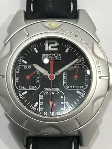 Montre Secteur Série 150 Aluminium Chrono Suisse Fabriqué Congaranzia 2 Ans - Imagen 1 de 3