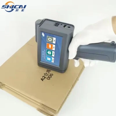 Chipless handheld inkjet printer with 12.7mm printing date label on paper box - Image 1 of 4