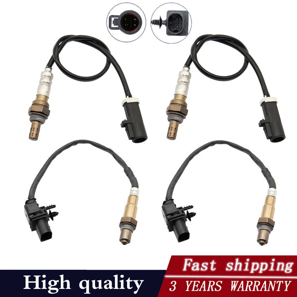 4PCS Oxygen Sensor Up+Downstream For 2009-2010 Lincoln MKS 3.7L & Ford Flex 3.5L - Image 1 of 4