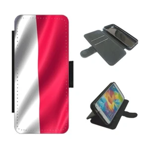 Polish flag Phone Case wallet For iPhone Samsung Google flip Cover Poland - Picture 1 of 6