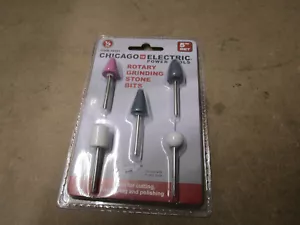 Stone Rotary Grinding Bits with 1/8 inch Shank 5 Piece - Picture 1 of 2
