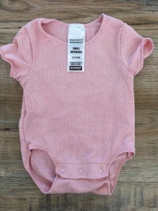 Bonds | Girls Pink Wondercool Bodysuit | Size 00000 Small Newborn Premature Prem - Picture 1 of 2