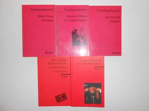 5 Reclam Französisch Fremdsprachentexte Anouilh Balzac Camus Boileau Rostand - Bild 1 von 1