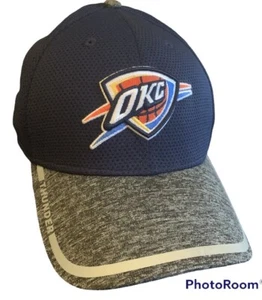 OKlahoma City Thunder OKC New Era 39Thirty Fitted Stretch Flex Hat Cap Med-Large - Picture 1 of 12