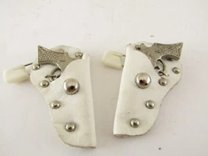 Vintage für die Windeltasche'n Cowpoke Cowboy Pistolen Holster Baby Windelnadeln - Bild 1 von 5