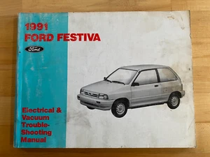 1991 Ford Festiva OEM Electrical And Vacuum Troubleshooting Manual - Bild 1 von 2