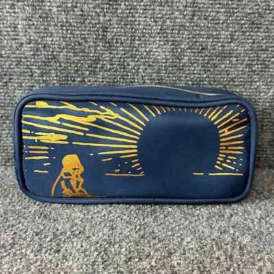 Agnes B X Cathay Pacific Air travel bag makeup pouch pencil case sunset design - Image 1 of 4