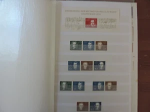 BRD Slg. Kombinationen aus Beethoven Block bis Euro Tagesstempel + postfrisch ** - Bild 1 von 10
