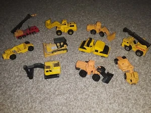 Lot x10 Vintage HO Construction Truck Tractor Loader Hot Wheels/Matchbox/Zee - Picture 1 of 2