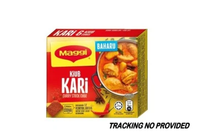 3 cubos de curry nuevos Maggi 60 g delicioso alimento halal de curry aromático Foto 1 de 4