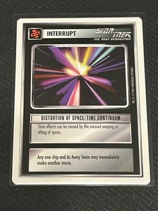 Star Trek CCG Beta WB 1995 Distortion of Space Time Continuum - Picture 1 of 2