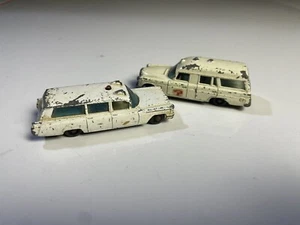 Matchbox S & S Cadillac Ambulance Series No. 54 - Mercedes Benz Binz No.3 Lesney - Picture 1 of 12