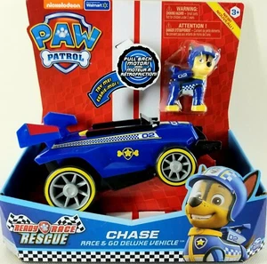 Paw Patrol Chase Race & Go  Deluxe Vehicle - Picture 1 of 3