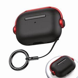 Compatible Pour Apple AirPods Pro 2ème génération Coque en silicone Housse - Afbeelding 1 van 6