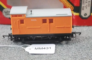 Hornby 1:76 R.331 Orange V.R. Z Brake Van Very Good MMtrains MM431 - Picture 1 of 10
