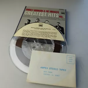 1967 Smokey Robinson – Greatest Hits Vol 2 Reel to Reel Tape – TMC 280 – 7 ½ ips - Imagen 1 de 19
