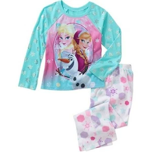 Disney Frozen Girl Elsa, Anna, and Olaf Long Sleeve Pajama Set (Small(6/6x)) - Picture 1 of 1