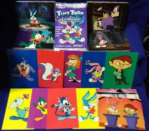 1994 Cardz Tiny Toon Adventures Trading Card BASE SET (60) & wrapper - Picture 1 of 2