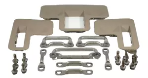 00 - 06 Cadillac Chevrolet GMC Brown 3rd Row Seat Striker Bracket Mounts Bolts - Picture 1 of 4