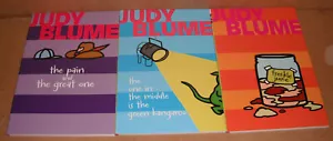 Lot of 3 Judy Blume Chapter Book Set by Judy Blume Paperback NEW - Picture 1 of 2