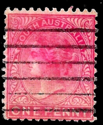 1906 South Australia SC#145  PERF 12X11.5🔥QUEEN VICTORIA USED 🔥  VF - Image 1 of 2