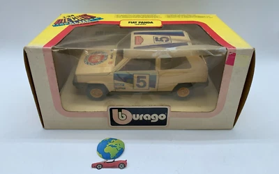 Bburago Fiat Panda, automodello scala 1:24 - 1:25, vintage (2712) - Immagine 1 di 4