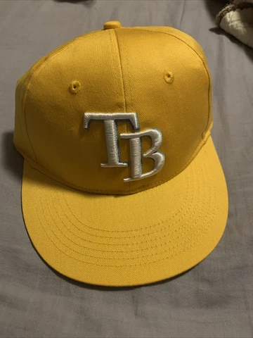 TB Tampa Bay Rays Youth Kids Yellow / Gold Baseball Cap / Hat MLB New Awesome!!! Cover