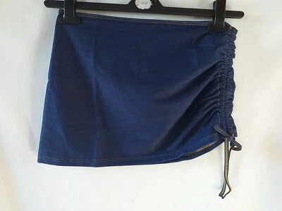 Out From Under Urban Outfitters Roxy Denim Effect Poolside Skirt Blue L - Image 1 of 4