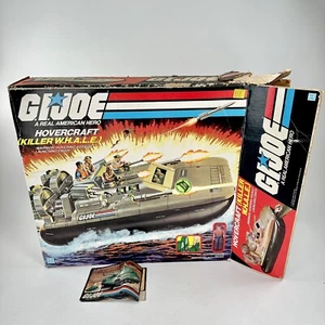 SOLO SCATOLA Hovercraft Killer Whale GI Joe ARAH 1984 W.H.A.L.E - Foto 1 di 11