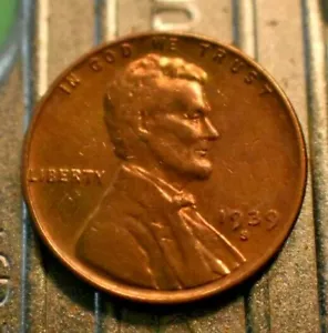 High Grade 1939-S Lincoln Wheat Cent 1c. (#6203) - Picture 1 of 2
