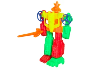 VINTAGE RARE TOY BOOTLEG MEXICAN FIGURE VOLTRON 80'S IV - Picture 1 of 5