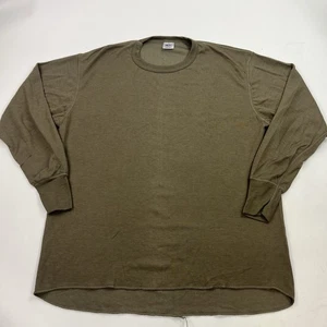 Camicia termica Duofold vintage uomo XL strato base lana merino manica lunga verde - Foto 1 di 6