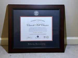 Church Hill Classics Liberty University Diploma Frame - Picture 1 of 2