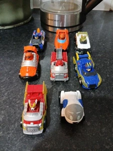 8 Paw Patrol True Metal Mighty Pups Super Paws Die Cast Cars VEHÍCULOS ROBODOG - Imagen 1 de 9