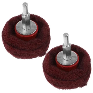 2 Pcs Polishing Wheel Set Buffing Wheels Assortment Kit Pad for Drill - Picture 1 of 12