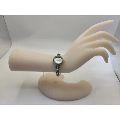 Reloj Pulsera Fossil Nordstrom Exclusivo Mujer Madreperla Marcasita J-143 Foto 1 de 4