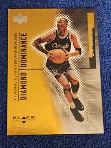 1998-99 Anfernee Hardaway Black Diamond Dominance Insert D19 828/1000 - Bild 1 von 3