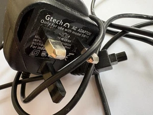 Gtech AC Power Adapter 15V 500mA for Cordless Devices - UK Plug - Photo 1/3