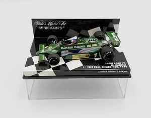 Minichamps 1.43 Scale Lotus Ford 79 Nigel Mansell 1st Test Paul Ricand Nov 1979 - Picture 1 of 6