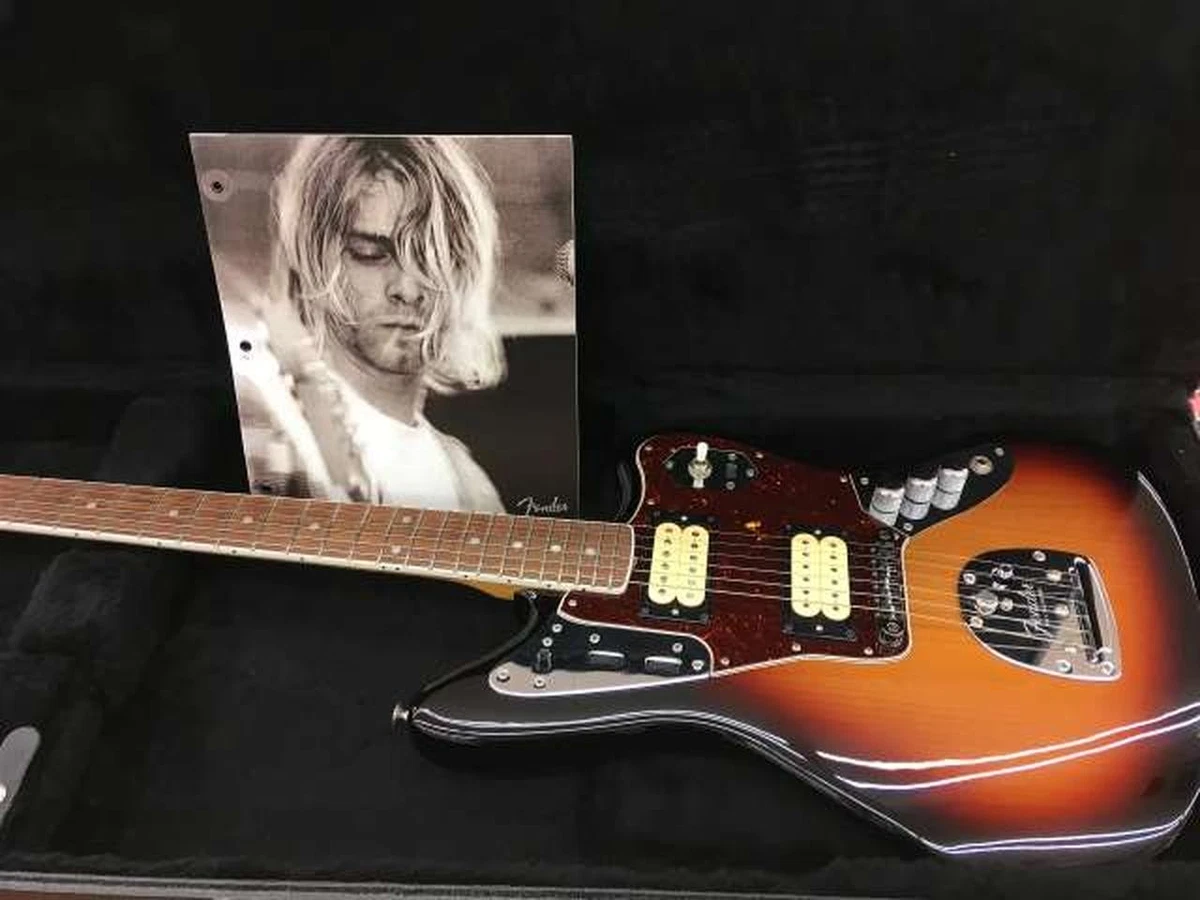 FENDER MEXICO Kurt Cobain Jaguar3color SB Artist Series Signature