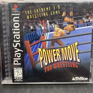 Power Move Pro Wrestling (Sony PlayStation 1, 1996) PS1 CIB - Bild 1 von 5