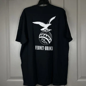 Neu Fernet Branca Grafik T-Shirt Herren Schwarz XXL Italienischer Likör Amaro Milan - Bild 1 von 7