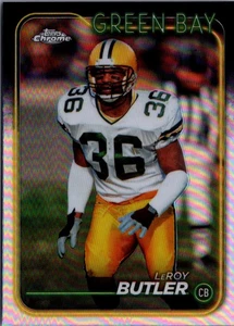 2024 Topps Chrome Refractors #75 LeRoy Butler Green Bay Packers - Picture 1 of 2