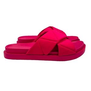 Aerosoles Shoes Womens Size 9 Pink Sandals Slip On Comfort Slides Beach - Picture 1 of 10