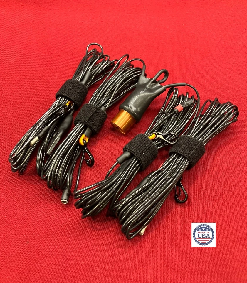 100W Portable 20/40 Meter Linked Dipole Antenna for HF Ham Radio - N9SAB - Image 1 of 4